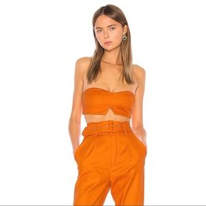 Camila Coelho- Josephina Crop Top